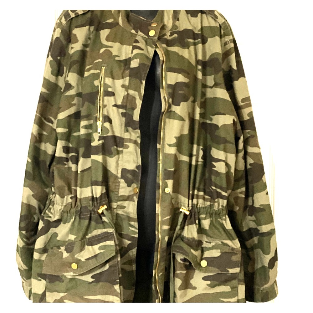 Camo Jacket (plus size)